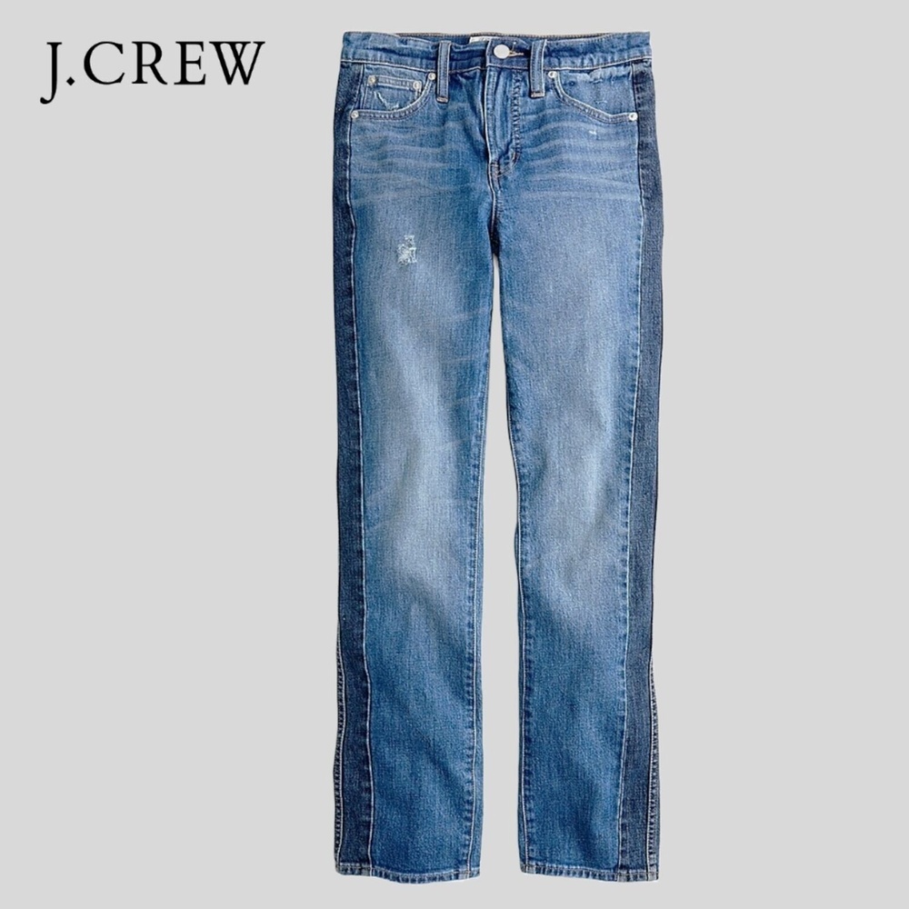 Women's Vintage straight jean in two-tone denim | Color: Blue |‎ Size: 27